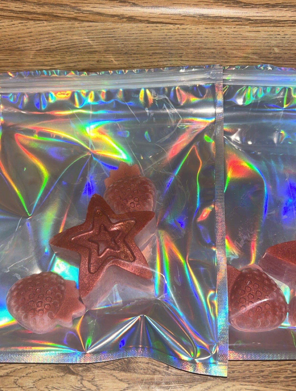 Strawberry Poundcake Hearts&Stars