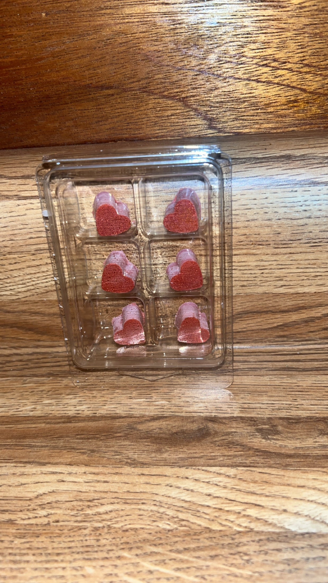 Strawberry Poundcake Hearts